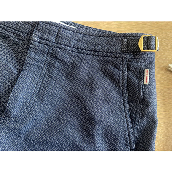 Orlebar Brown Navy Swim Trunks - Picture 3 of 5